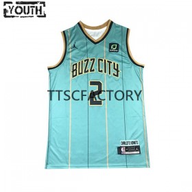 Maillot Basket Enfant Charlotte Hornets James Bouknight 2 Jordan 2022-23 City Edition Green Swingman